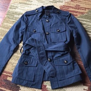 Waist Length Trench Coat